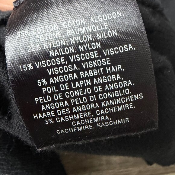 Sparrow Anthropology Angora Rabbit Blend Sweater Crochet Soft Workwear Office - Picture 4 of 5